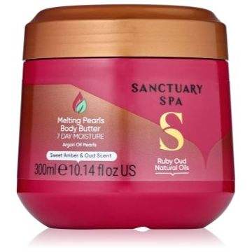 Sanctuary Spa Ruby Oud unt pentru corp, hranitor