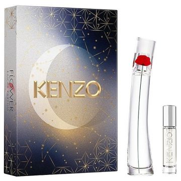 Set cadou Flower by Kenzo Femei, Apa de parfum, 50 ml + 10 ml Set cadou Flower by Kenzo Femei, Apa de parfum, 50 ml + 10 ml