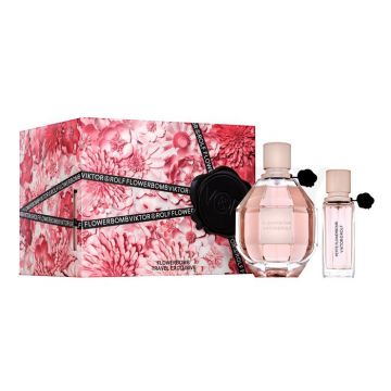 Set Cadou Viktor & Rolf, Flowerbomb, Apa de Parfum (Continut set: 50 ml Apa de Parfum + 10 ml Apa de Parfum) Set Cadou Viktor & Rolf, Flowerbomb, Apa de Parfum (Continut set: 50 ml Apa de Parfum + 10 ml Apa de Parfum)