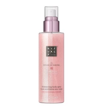 Spray de corp Rituals The Ritual of Sakura Shimmering, 150 ml Spray de corp Rituals The Ritual of Sakura Shimmering, 150 ml