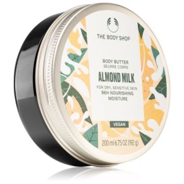 The Body Shop Almond Milk Body Butter unt de corp hranitor pentru piele uscata si sensibila