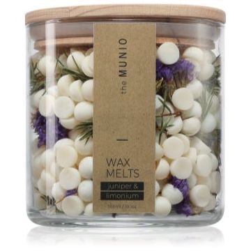 The Munio Juniper & Limonium ceară pentru aromatizator
