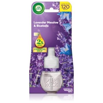 Air Wick Essential Oils Lavender Meadow & Bluebells rezervă pentru difuzorul electric