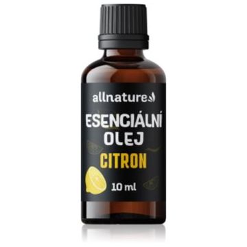 Allnature Essential Oil Lemon ulei esențial pentru calm și bună dispoziție