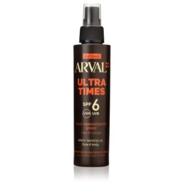 Arval Half Times Ultra Times SPF 6 Ulei de plaja pentru fata si corp