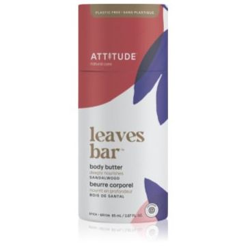Attitude Leaves Bar Body Butter unt solid pentru corp