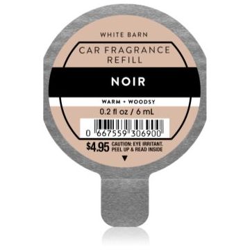 Bath & Body Works Noir parfum pentru masina rezervă