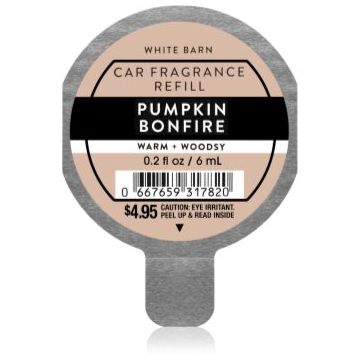 Bath & Body Works Pumpkin Bonfire parfum pentru masina rezervă