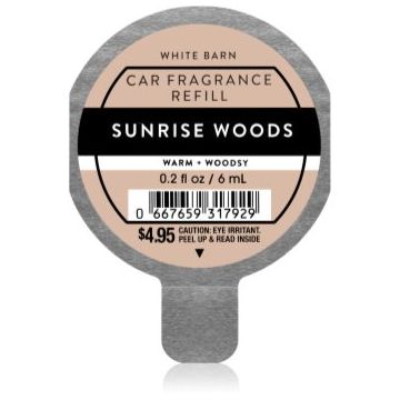Bath & Body Works Sunrise Woods parfum pentru masina rezervă