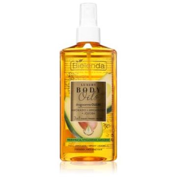 Bielenda Luxury Body Oils Avocado + Argan + Jojoba ulei pentru față, corp și păr