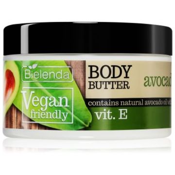 Bielenda Vegan Friendly Avocado unt pentru corp cu efect de nutritiv