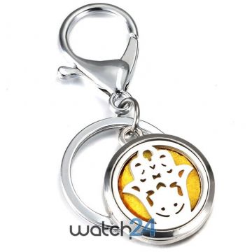 Breloc aromaterapie, difuzor pentru uleiuri esentiale V17