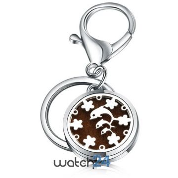 Breloc aromaterapie, difuzor pentru uleiuri esentiale V27