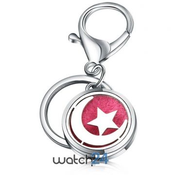 Breloc aromaterapie, difuzor pentru uleiuri esentiale V8