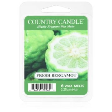 Country Candle Fresh Bergamot ceară pentru aromatizator