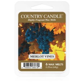 Country Candle Merlot Vines ceară pentru aromatizator