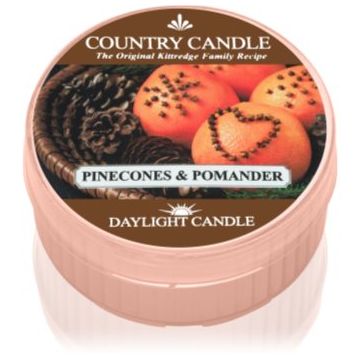 Country Candle Pinecone & Pomander lumânare