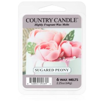 Country Candle Sugared Peony ceară pentru aromatizator