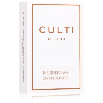 Culti Milano Car Mediterranea parfum pentru masina rezervă