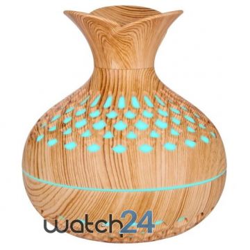 Difuzor de ulei esential, aromaterapie, umidificator de aer, rezervor 300ML, cu iluminat LED