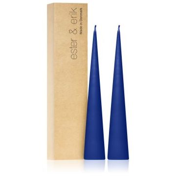 ester & erik cone candles cornflower (no. 48) lumanare
