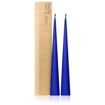 ester & erik cone candles cornflower (no. 48) lumanare