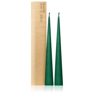 ester & erik cone candles marble green (no. 58) lumanare