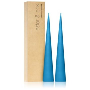ester & erik cone candles moon blue (no. 37) lumanare
