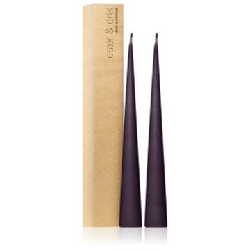ester & erik cone candles muted mauve (no. 42) lumanare
