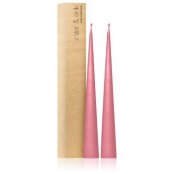 ester & erik cone candles old rose (no. 39) lumanare