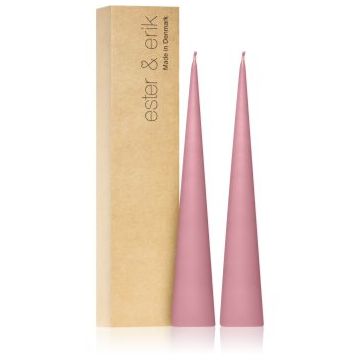 ester & erik cone candles old rose (no. 39) lumanare