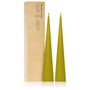ester & erik cone candles pure wasabi (no. 68/2) lumanare