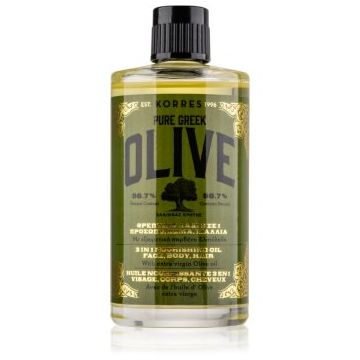 Korres Pure Greek Olive ulei hrănitor pe fata , corp si par
