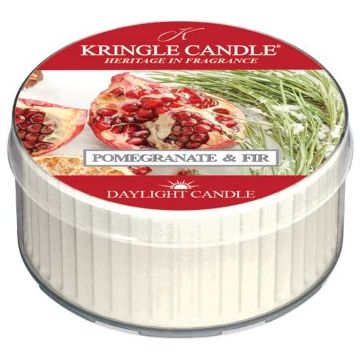 Kringle Candle Pomegranate & Fir Daylight lumânare