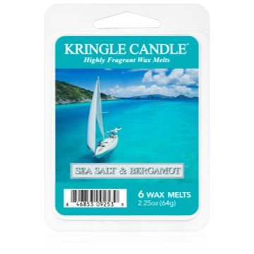 Kringle Candle Sea Salt & Bergamot ceară pentru aromatizator