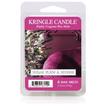 Kringle Candle Sugar Plum & Myrrh Wax Pot lumânare parfumată