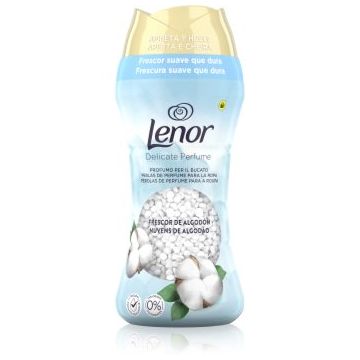 Lenor Cotton Fresh perle parfumate pentru