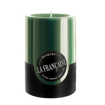 Lumanare La Francaise Colorama Cylindre Timeless d 7cm  h 10cm  50 ore  verde