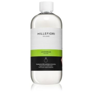 Millefiori Lemon Grass rezervă lichidă pentru lampa catalitică