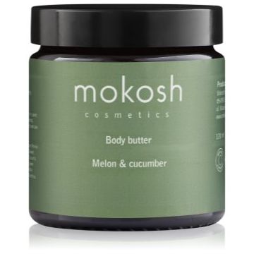 Mokosh Melon & Cucumber unt pentru corp cu extracte de castravete