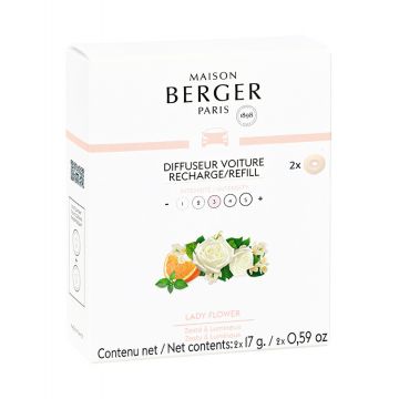 Rezerve ceramice Maison Berger Lady Flower 2 piese