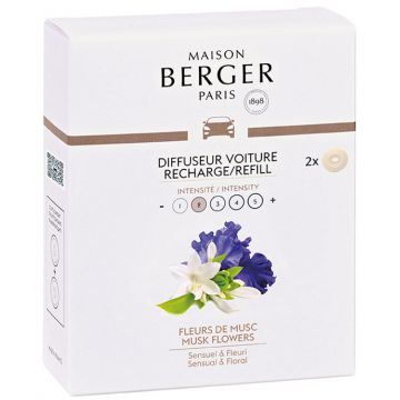 Rezerve ceramice odorizant masina Maison Berger Fleurs de Musc 2piese