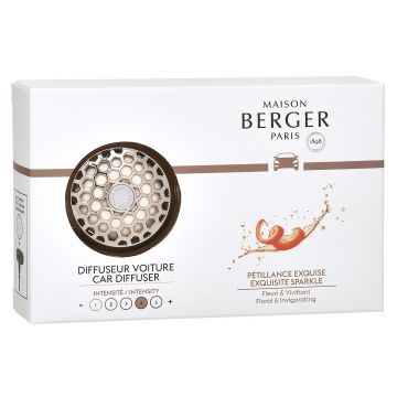Set odorizant masina Maison Berger Exquisite Sparkle + rezerva ceramica