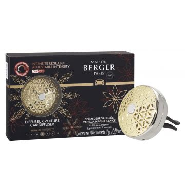 Set odorizant masina Maison Berger Pomelis  Splendour Vanillee + rezerva ceramica