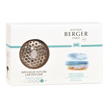 Set odorizant masina Maison Berger Vent d'Ocean + rezerva ceramica
