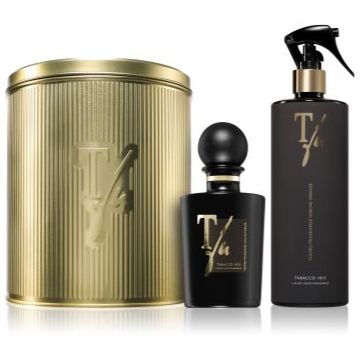 Teatro Fragranze Gold Tin Box Tabacco set cadou cutie de metal