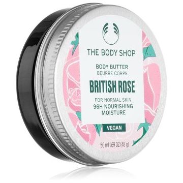 The Body Shop British Rose Body Butter unt pentru corp cu efect de nutritiv