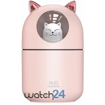 Umidificator de aer cu ultrasunete, difuzor aromaterapie 300ML, cu iluminat LED, pentru casa si birou STH-1