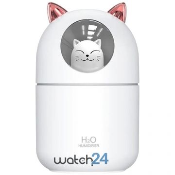 Umidificator de aer cu ultrasunete, difuzor aromaterapie 300ML, cu iluminat LED, pentru casa si birou STH-3