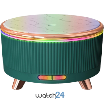 Umidificator de aer cu ultrasunete, difuzor aromaterapie 500ML, cu iluminat LED, pentru casa si birou STH-48